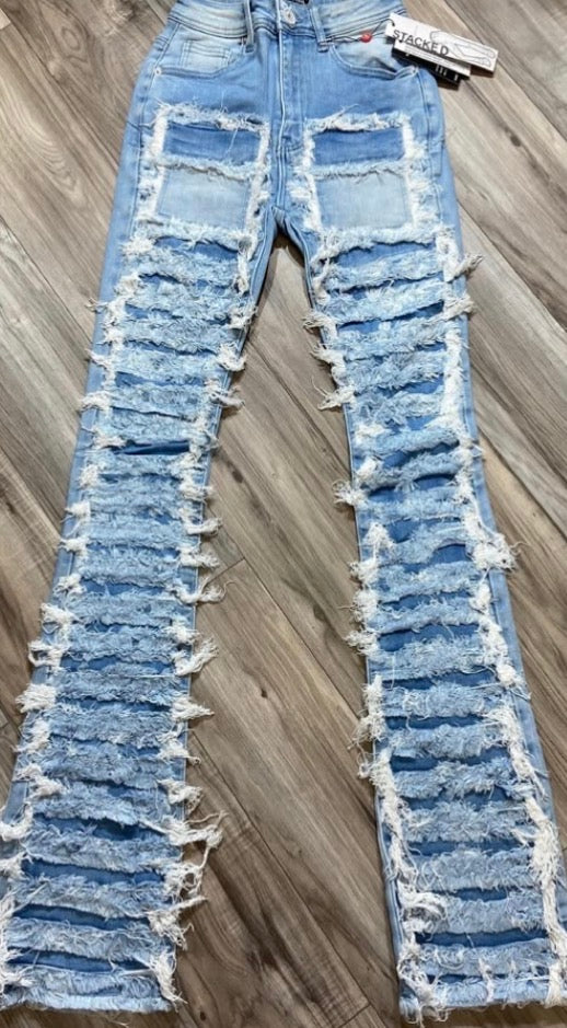 Stack jeans