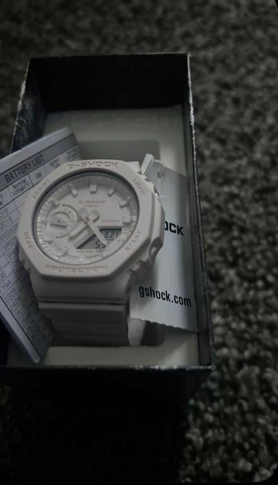 White g-shocks